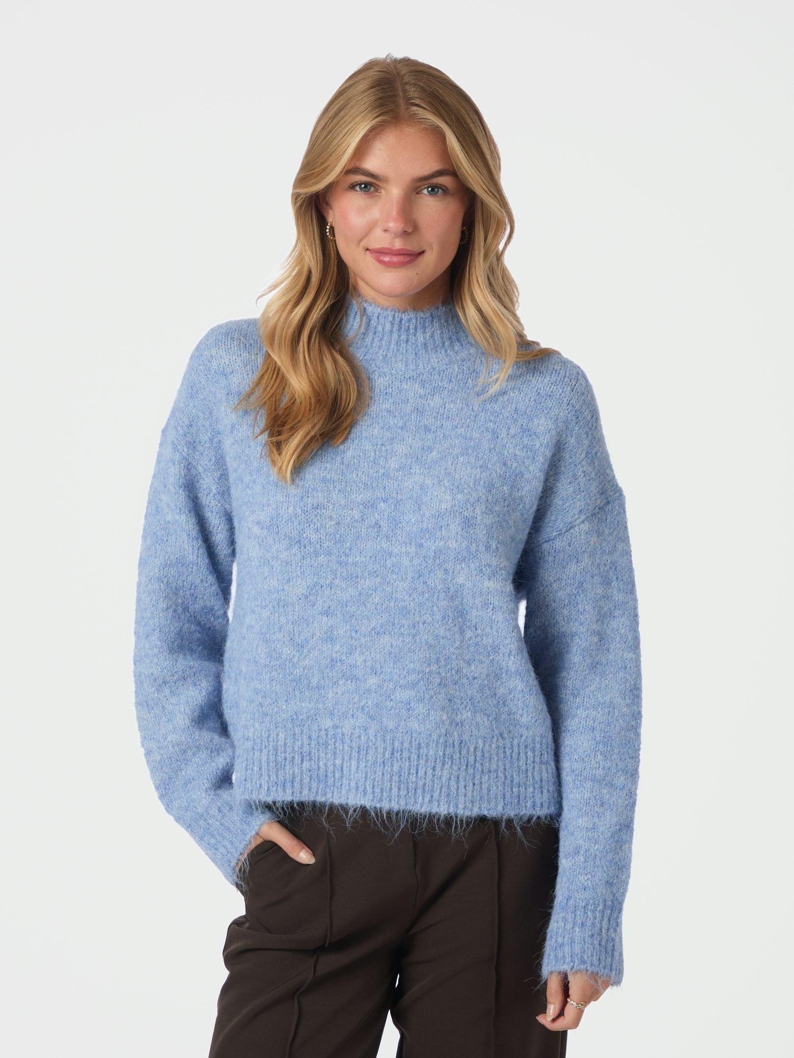 Neo Noir Paulina Fluffy Knit Pull
