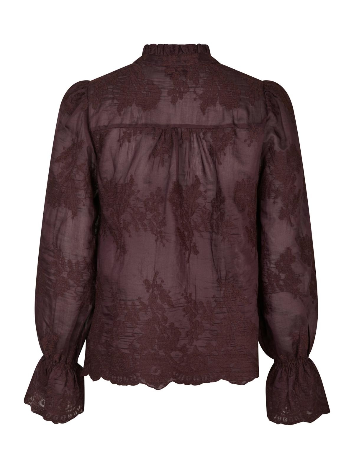 Amara Big Embroidery Blouse
