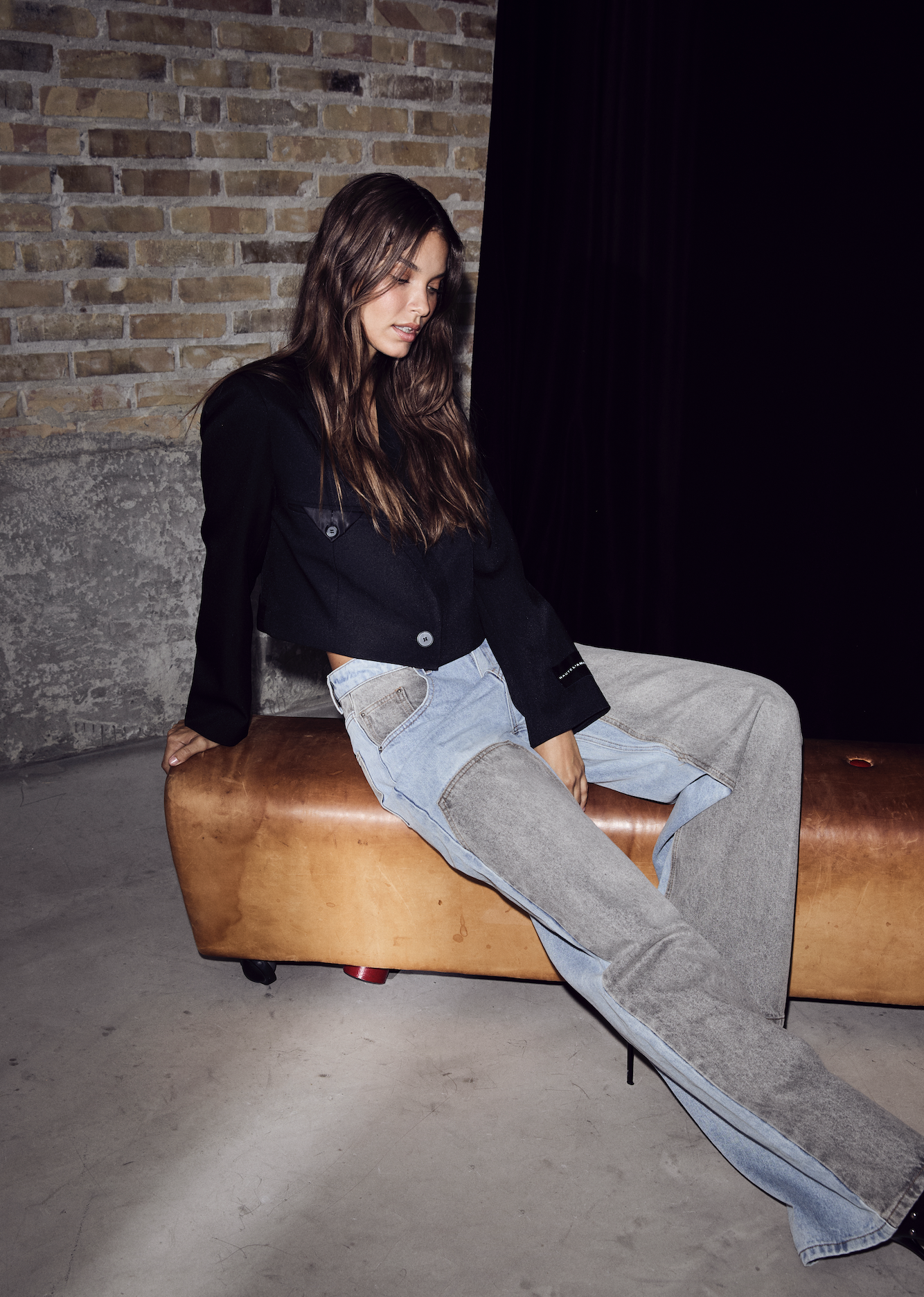 Premier Crop Strap Blazer