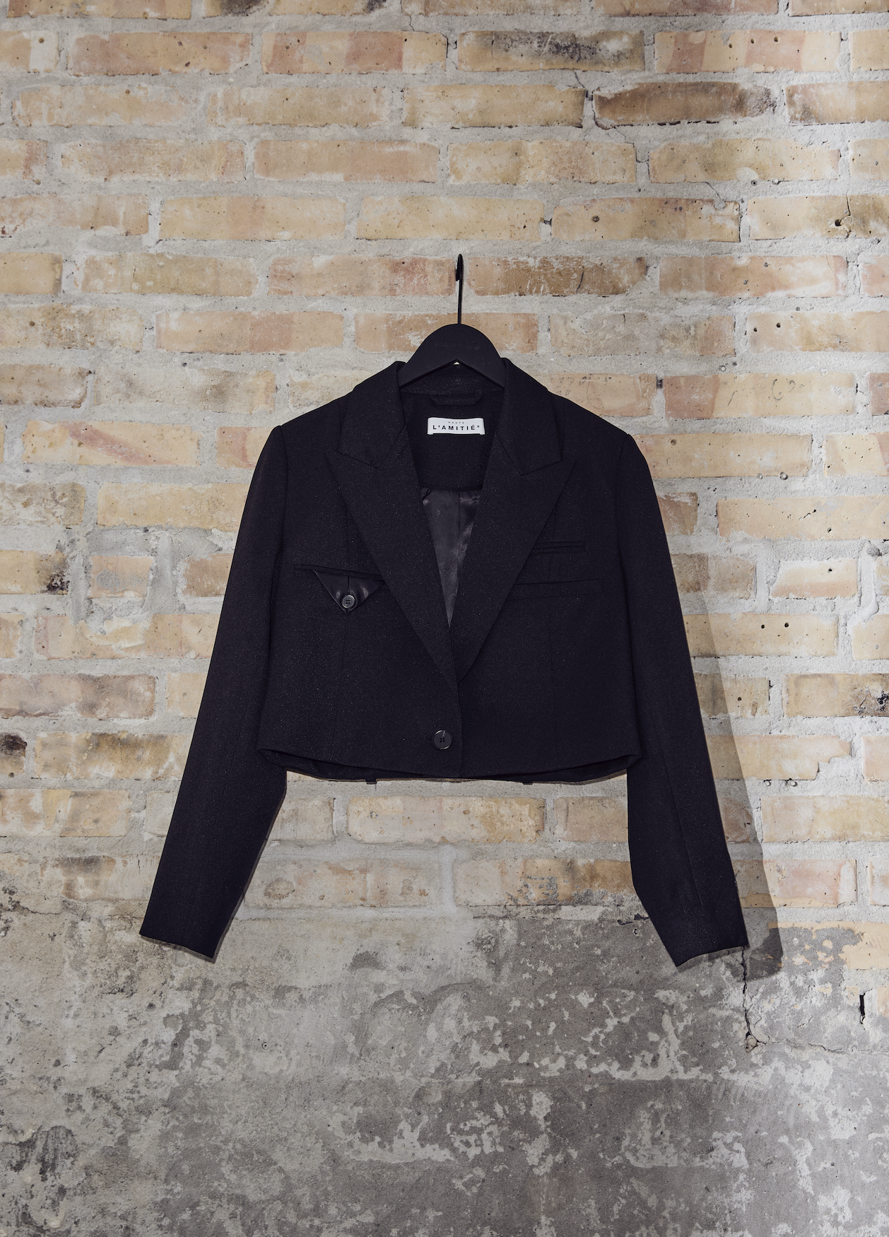 Premier Crop Strap Blazer