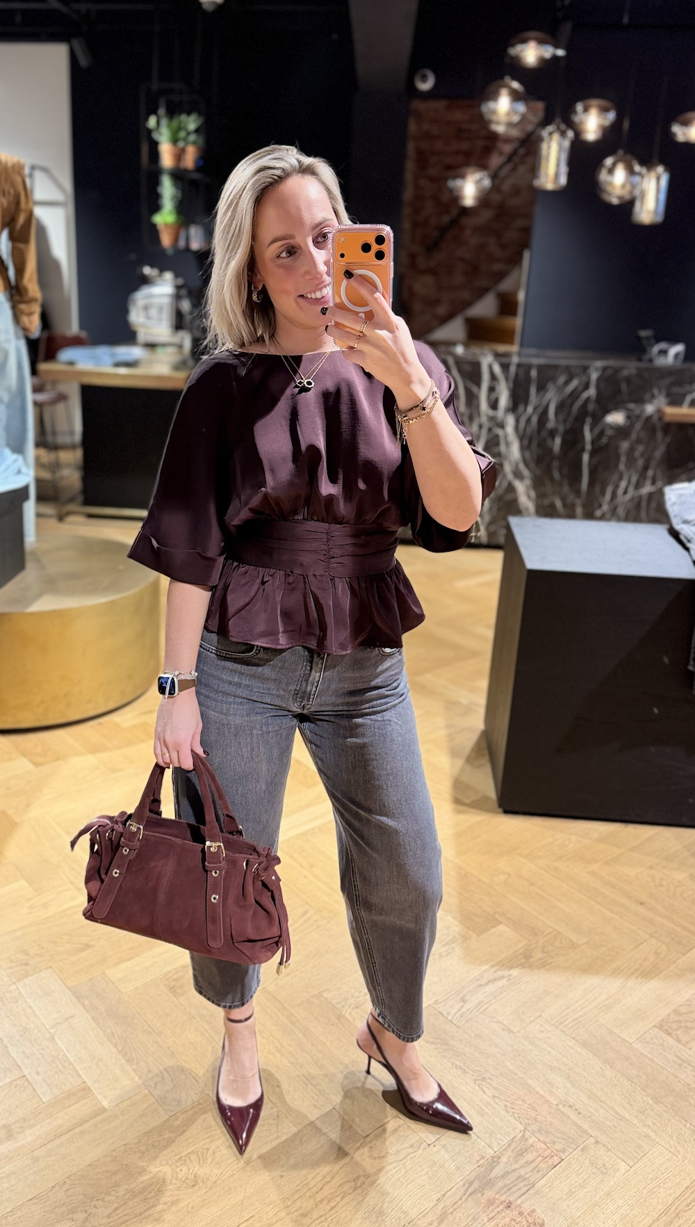 Annegret Heavy Sateen Blouse