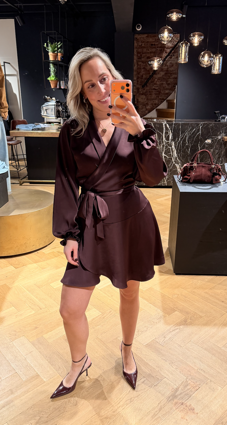 Colbie Heavy Sateen Dress