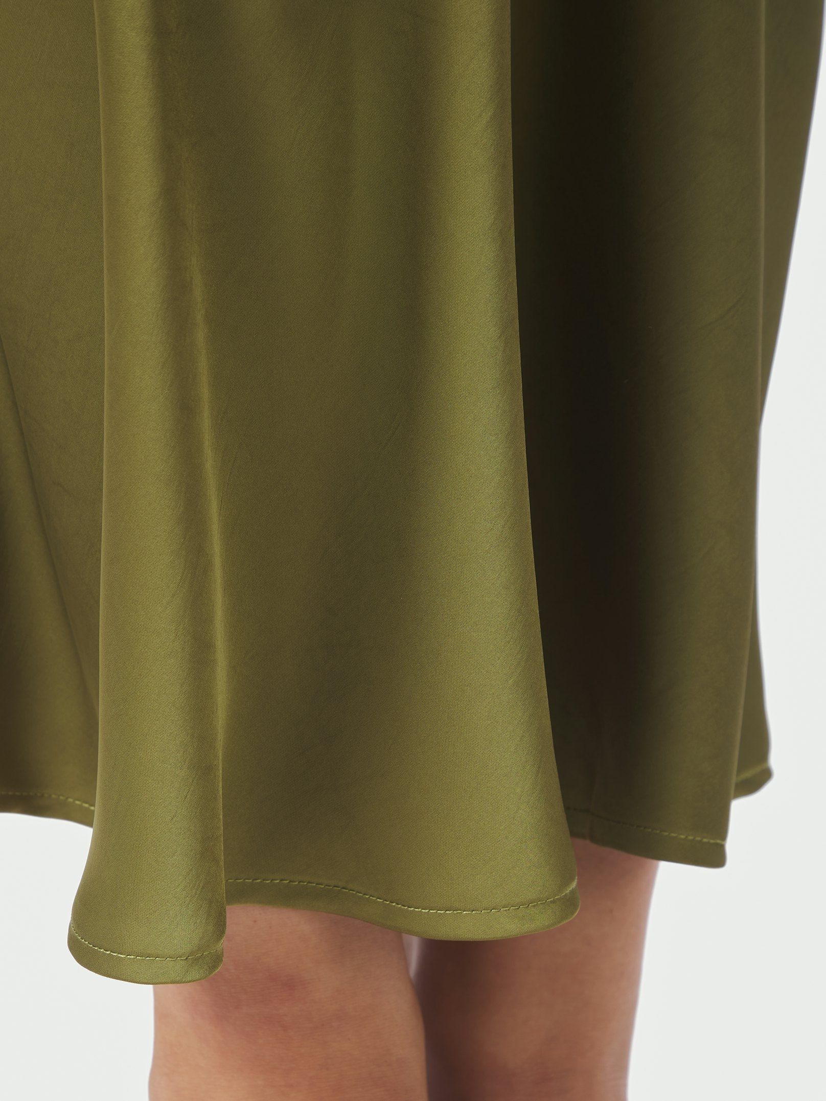 Bovary satin skirt