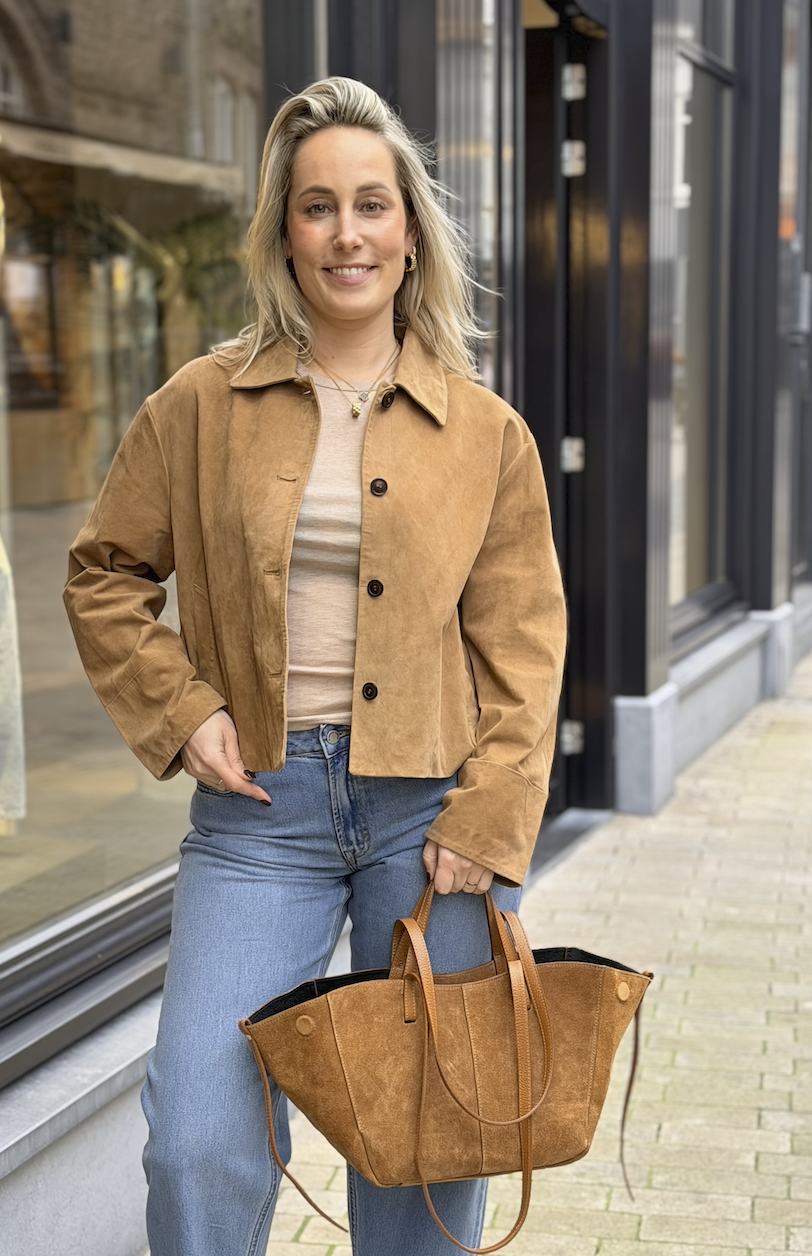Elaine Suede Jacket