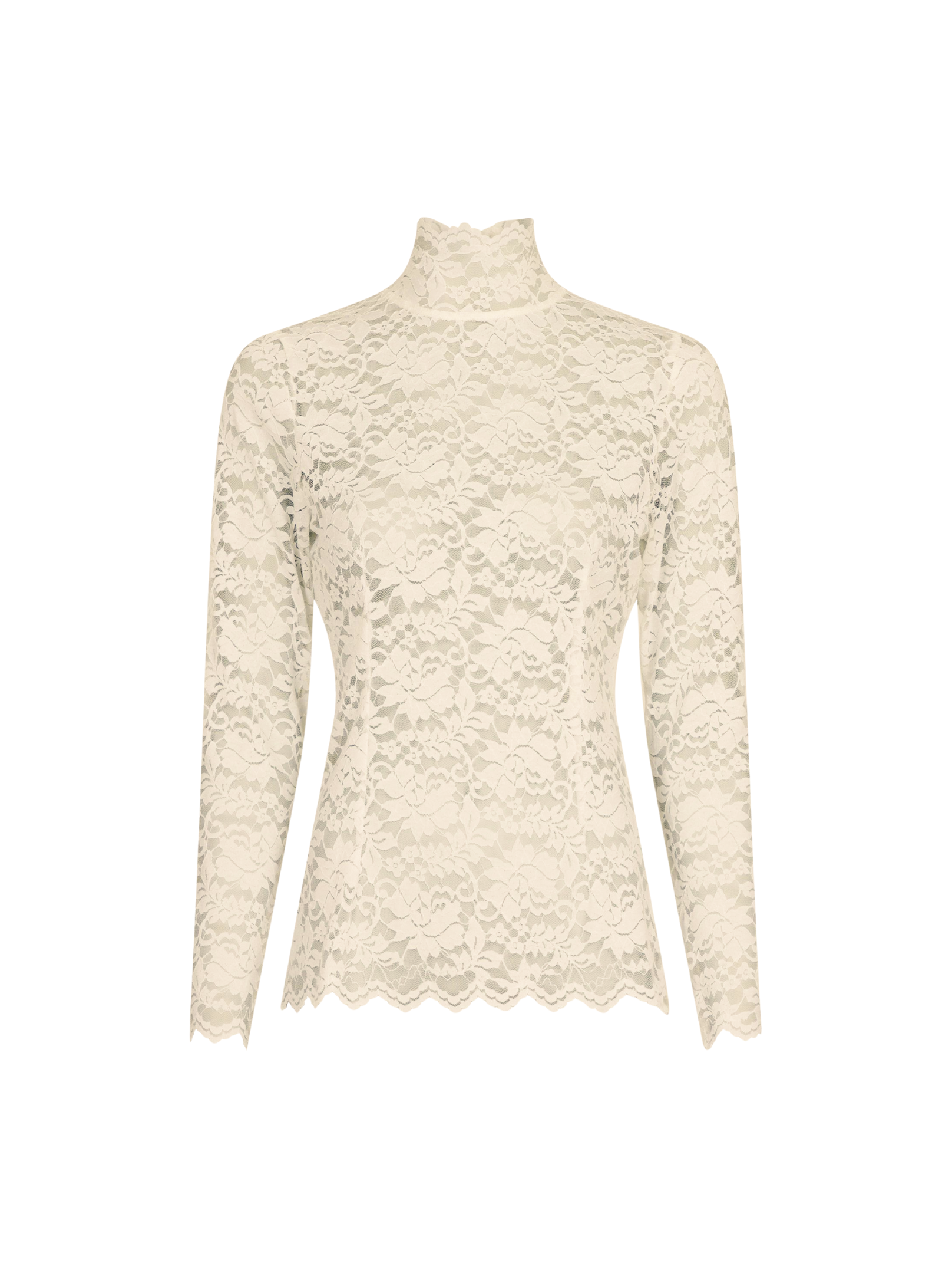 Neo Noir Liza Laceflower Blouse