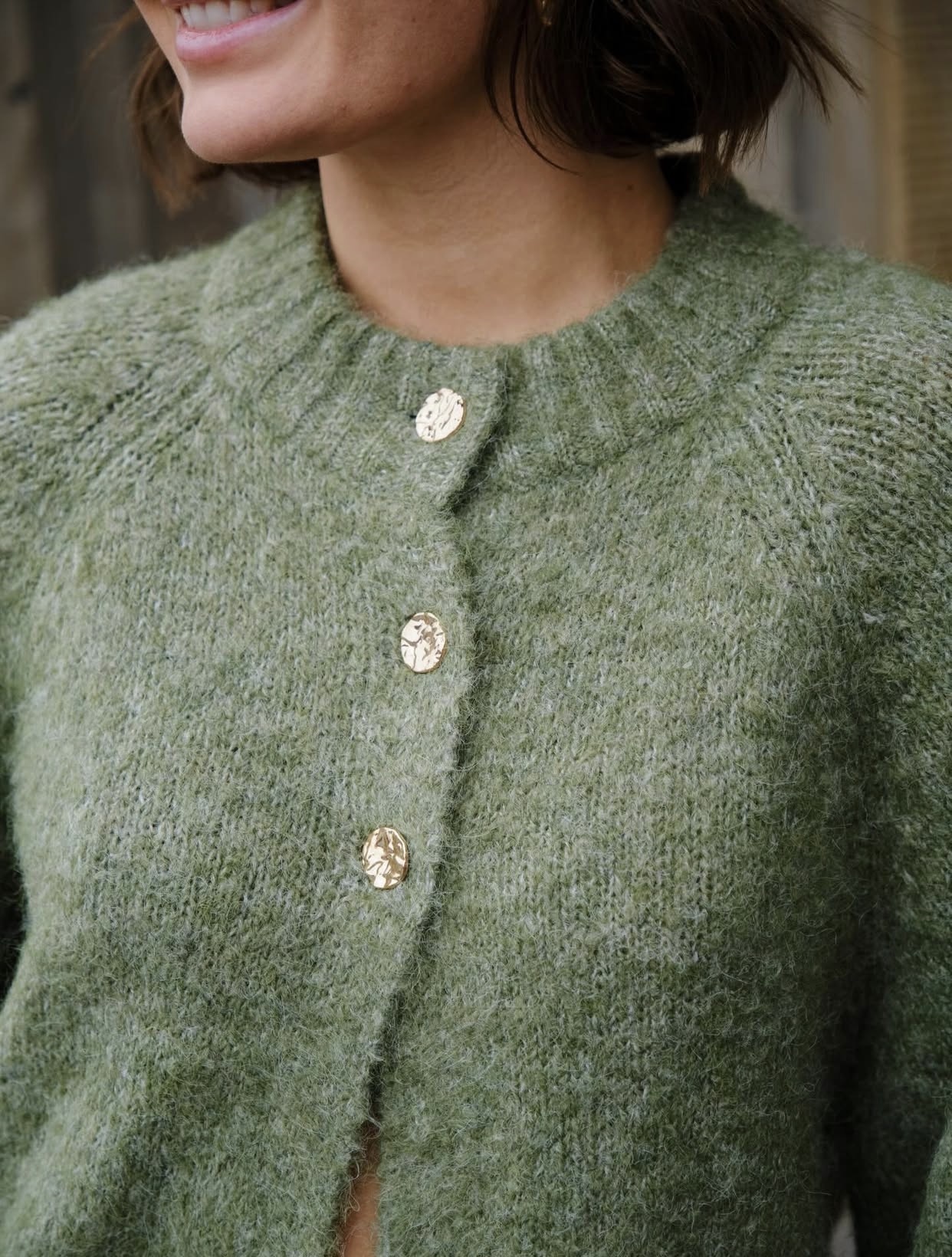 Benuta Fluffy Knit Cardigan