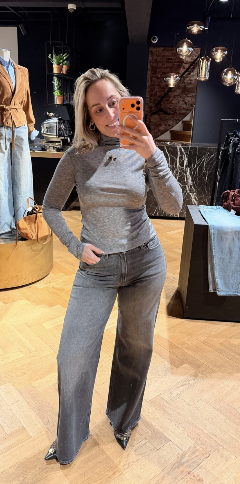 Teddu Fine Rib Blouse