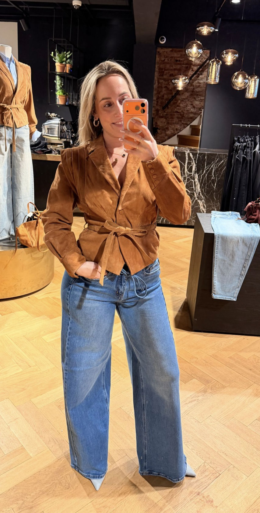 Joyce suede jacket