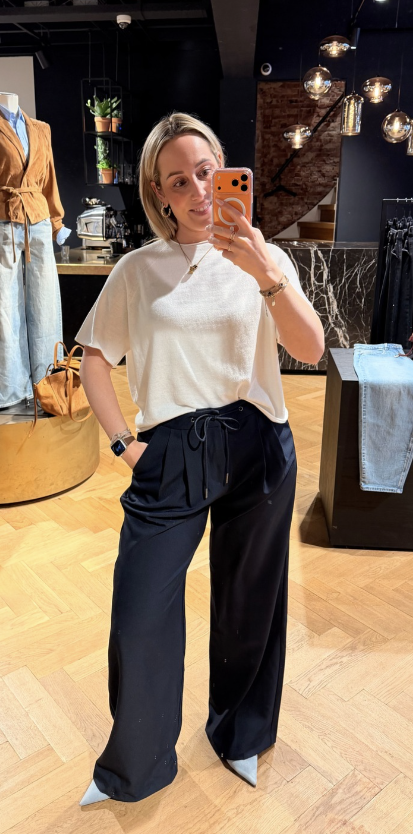 Michelle Tailor Tie Tall Pant