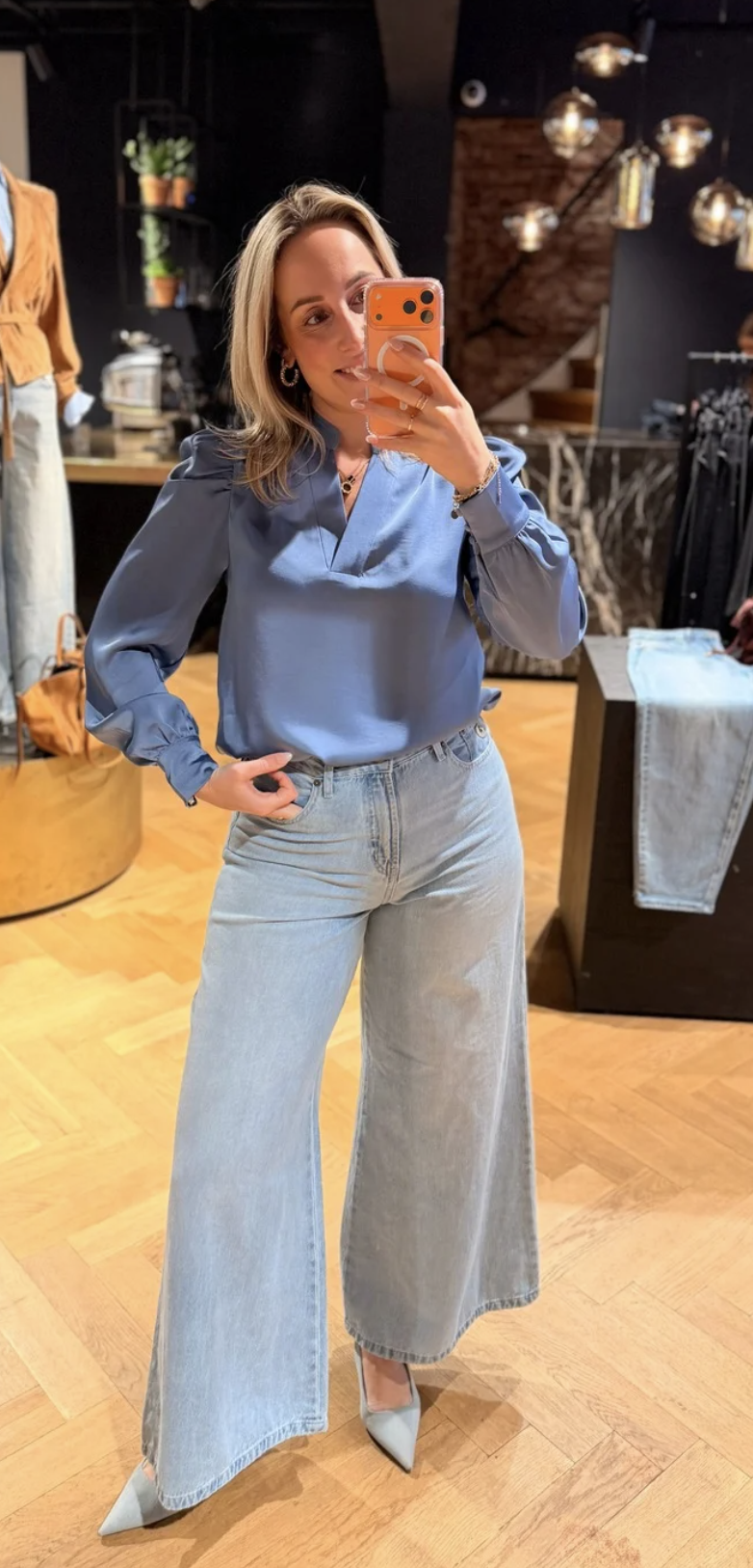 Rosslyn Heavy Sateen Blouse