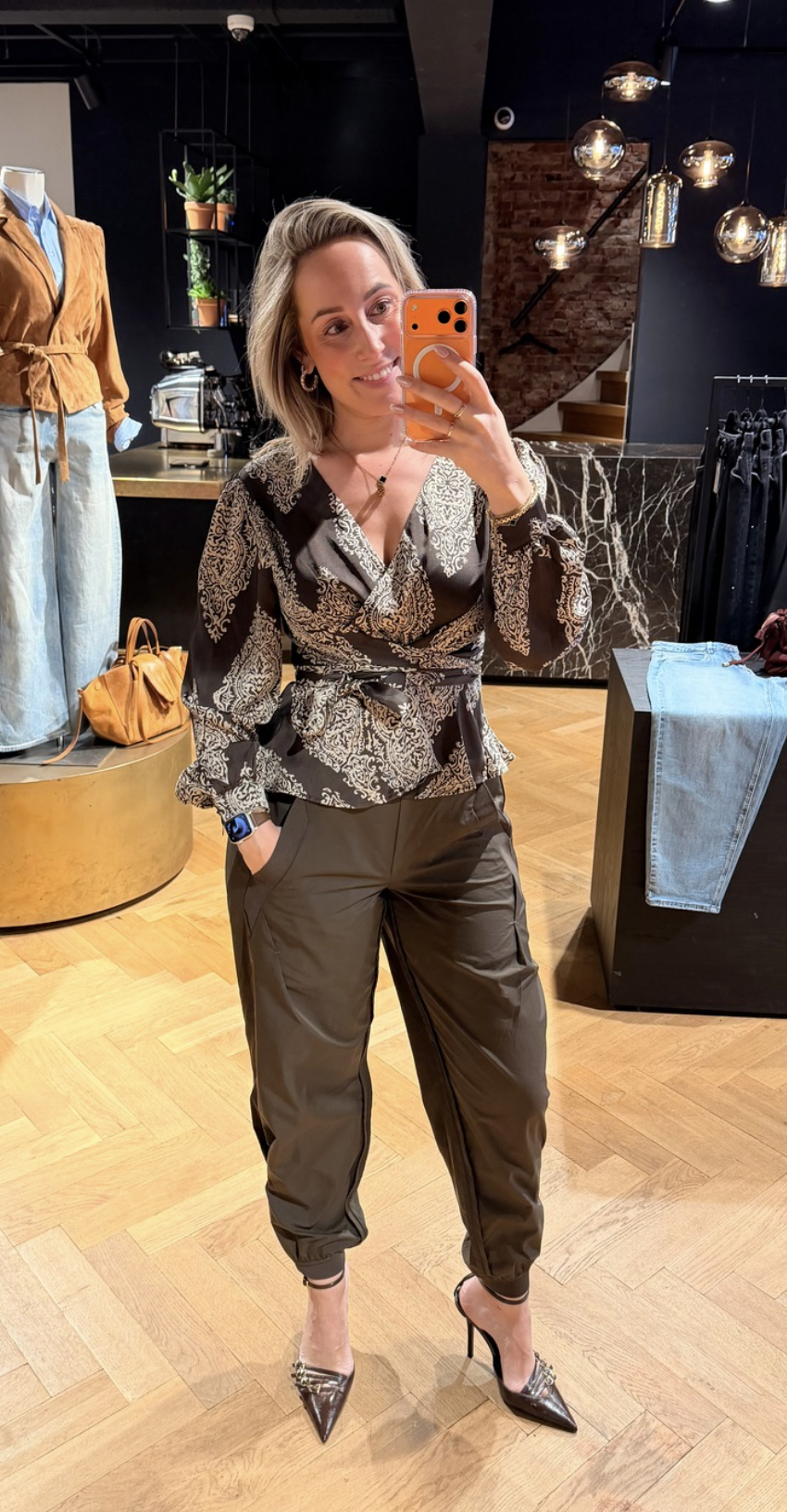 Rista Paisley Drop Blouse