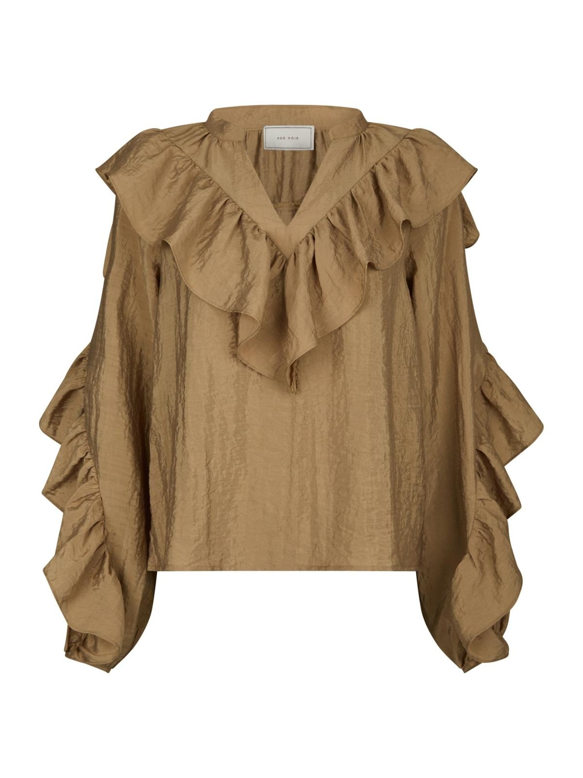 Nula Flounce Crisp Blouse