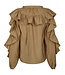 Nula Flounce Crisp Blouse