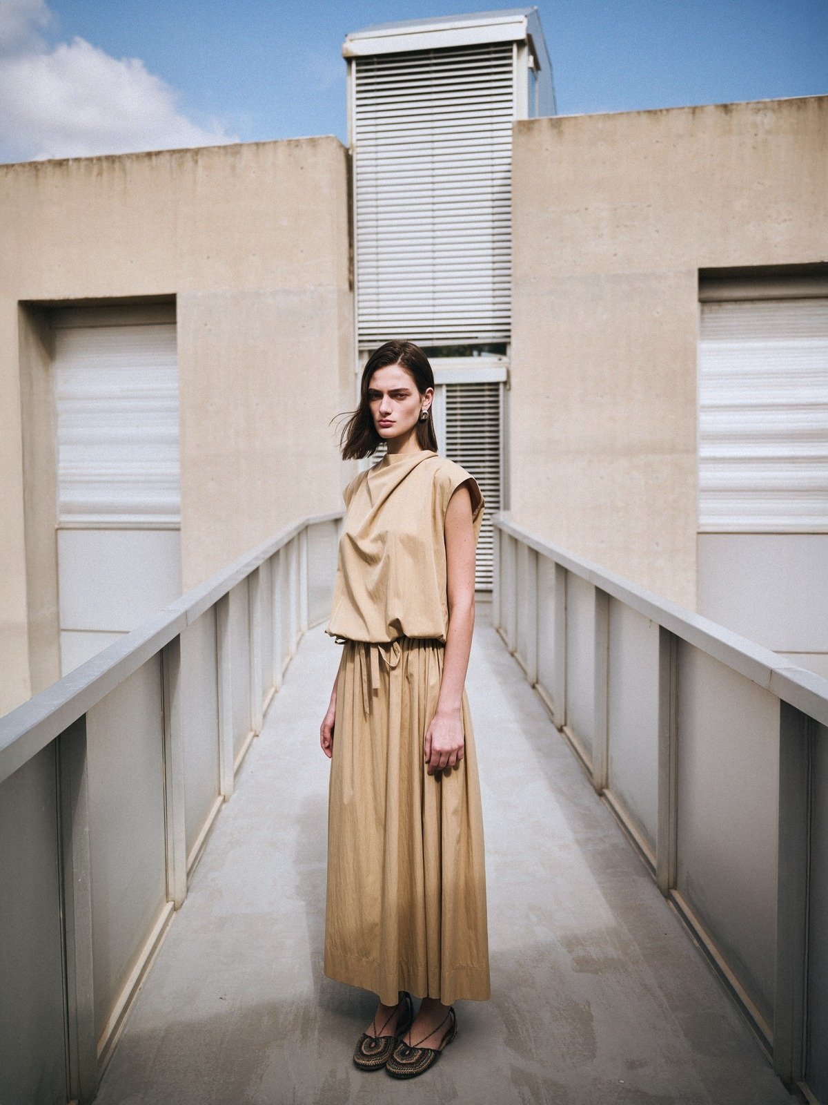 Milla Skirt long drawstring