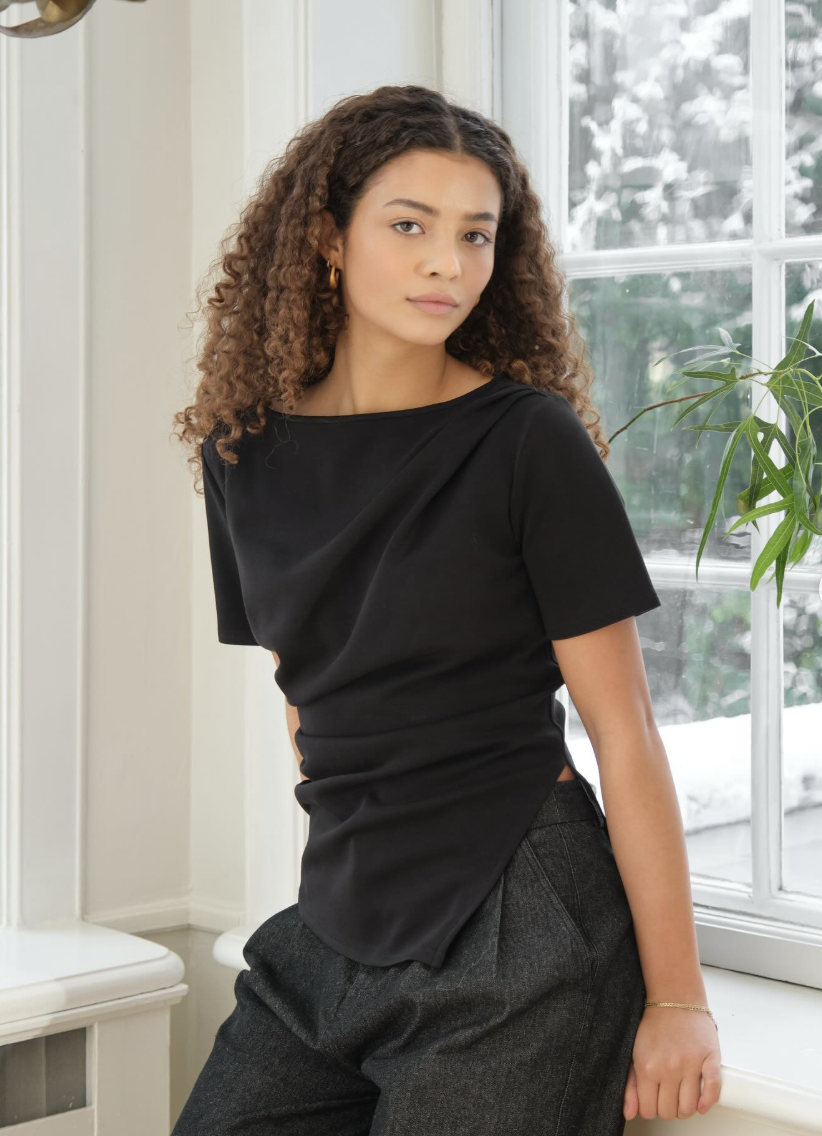 Neo Noir Rasmine Soft Blouse