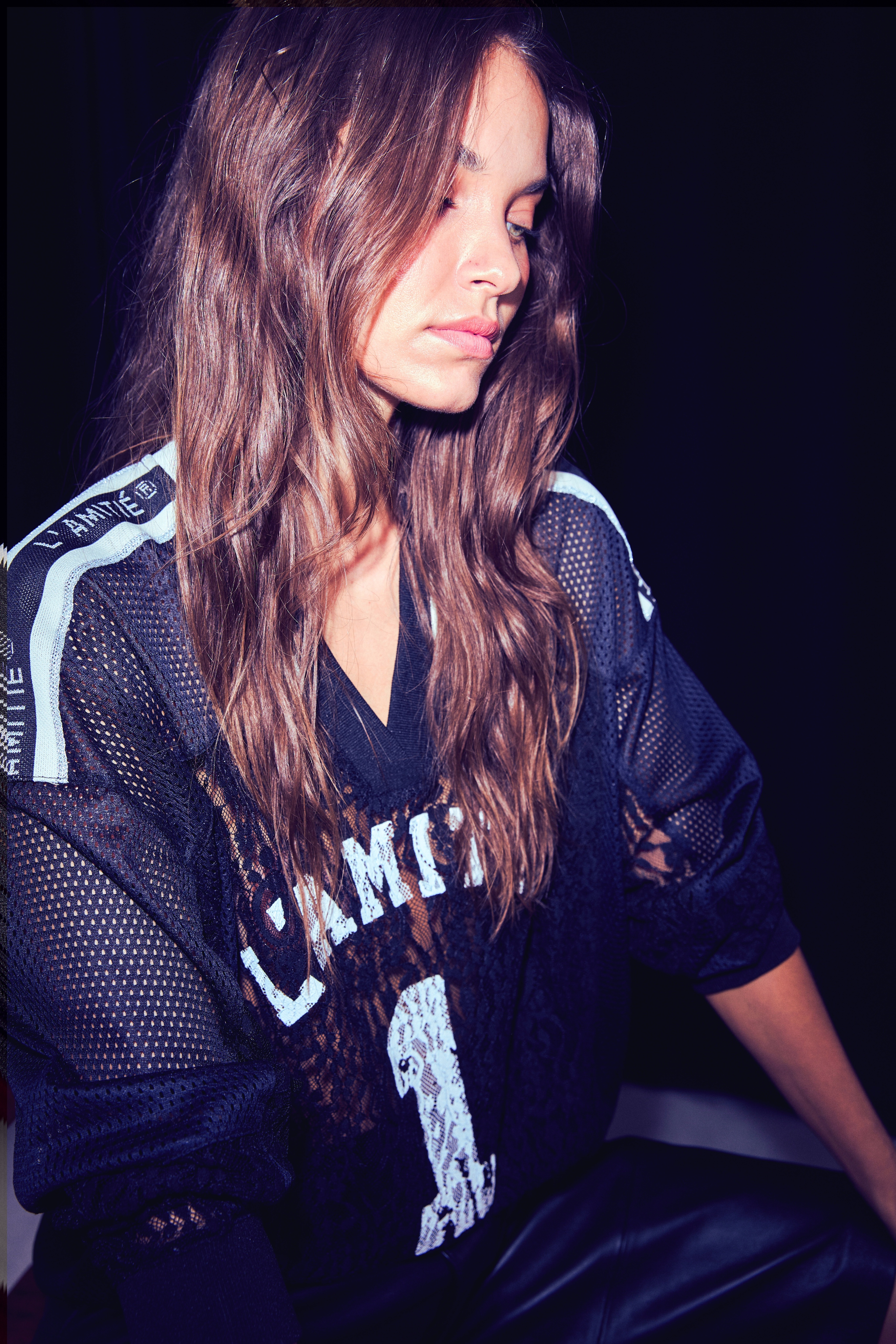 Haute L' Amitié Lace Football V-Blouse