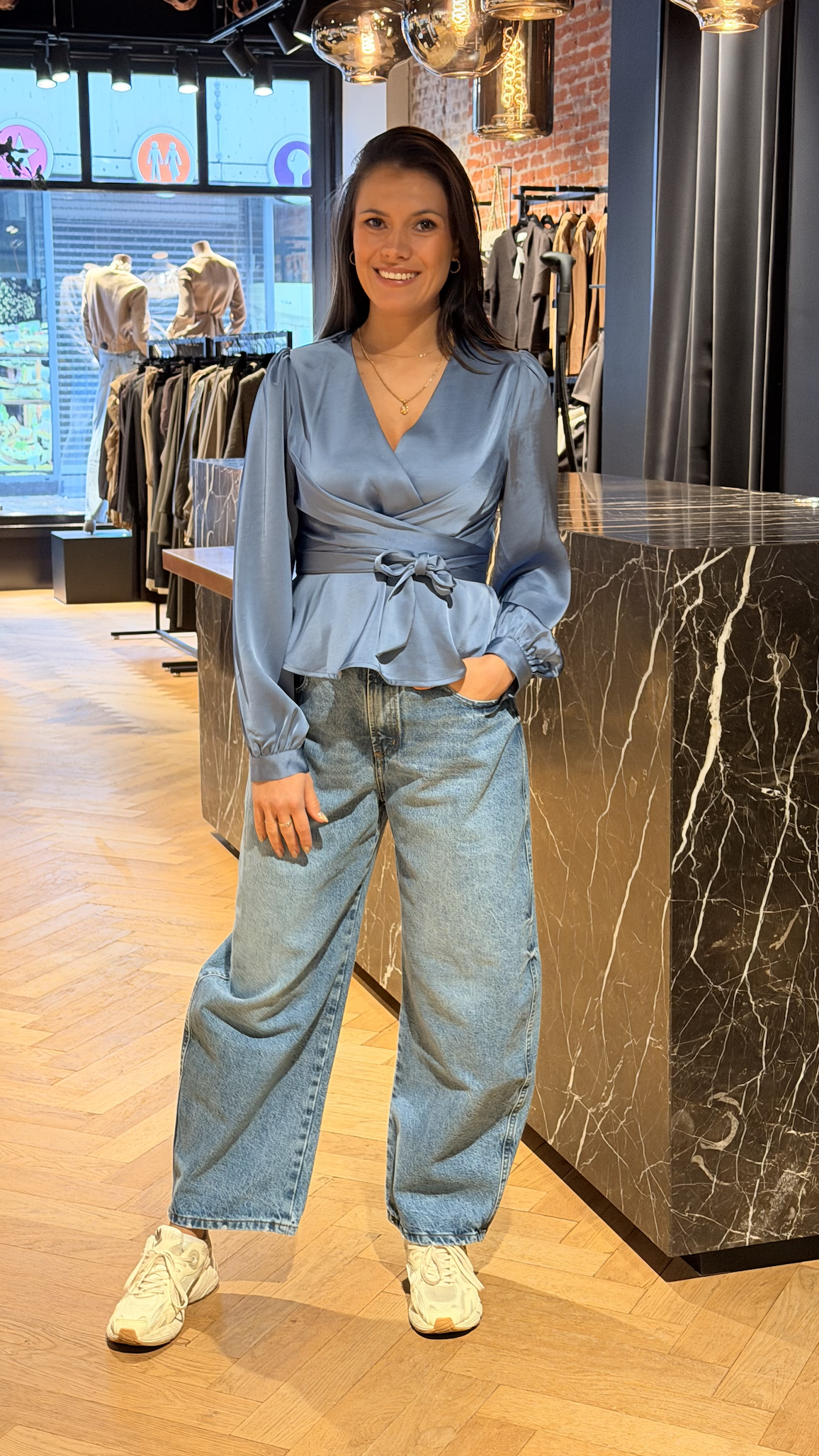 Rista Heavy Sateen Blouse