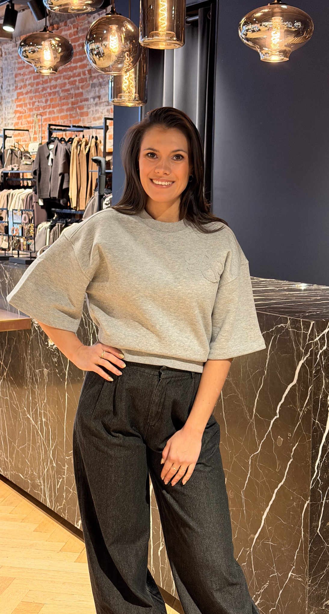 Fallon kimono sleeve sweater