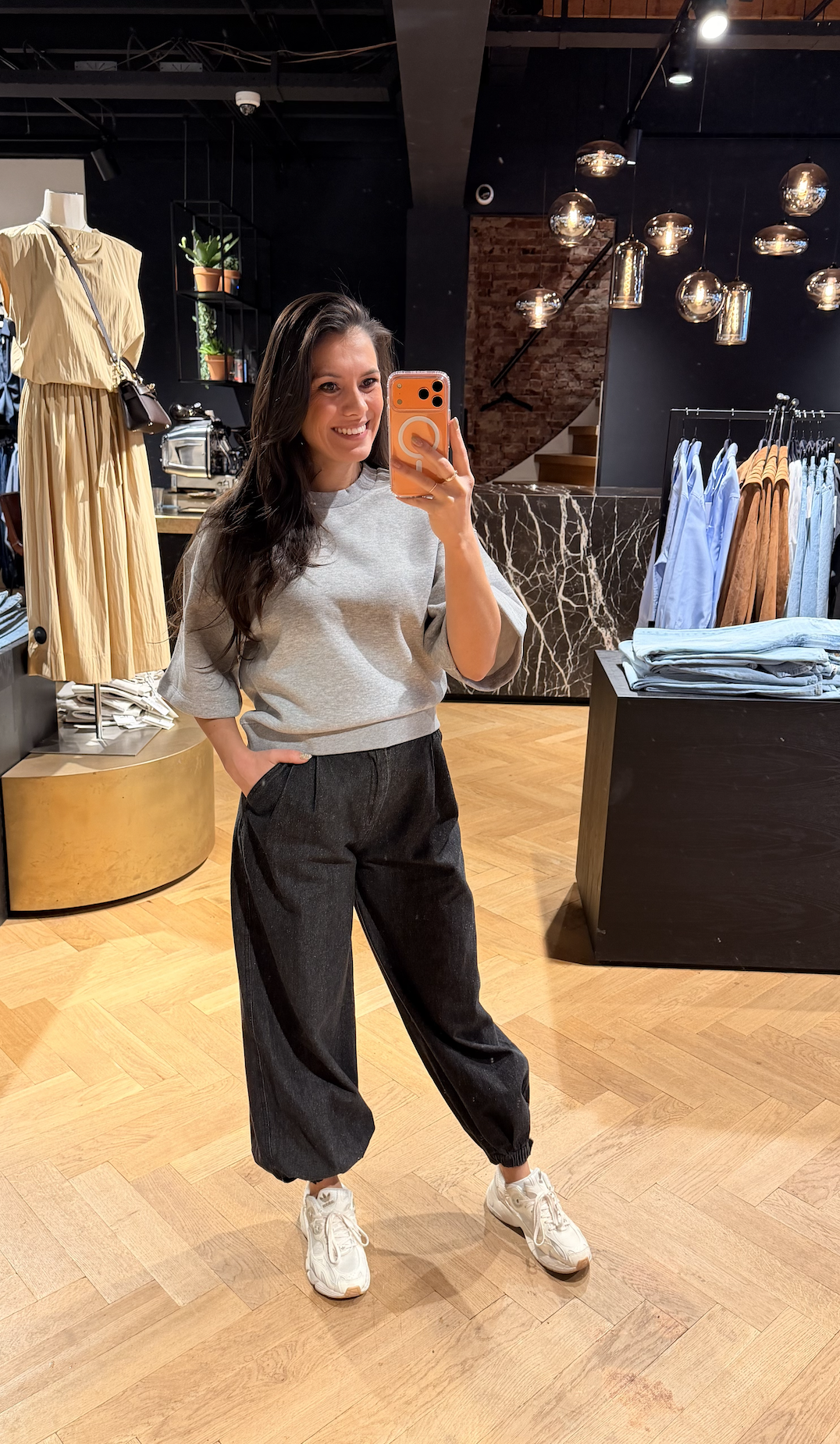 Fayla Denim Balloon Pants