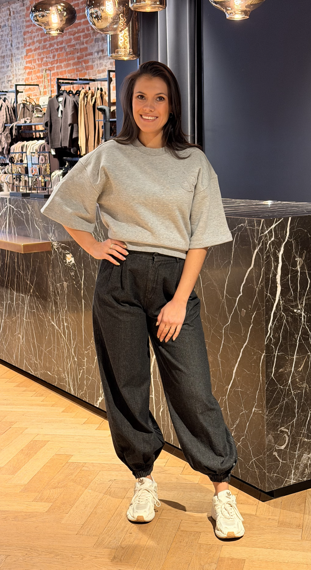 Fayla Denim Balloon Pants