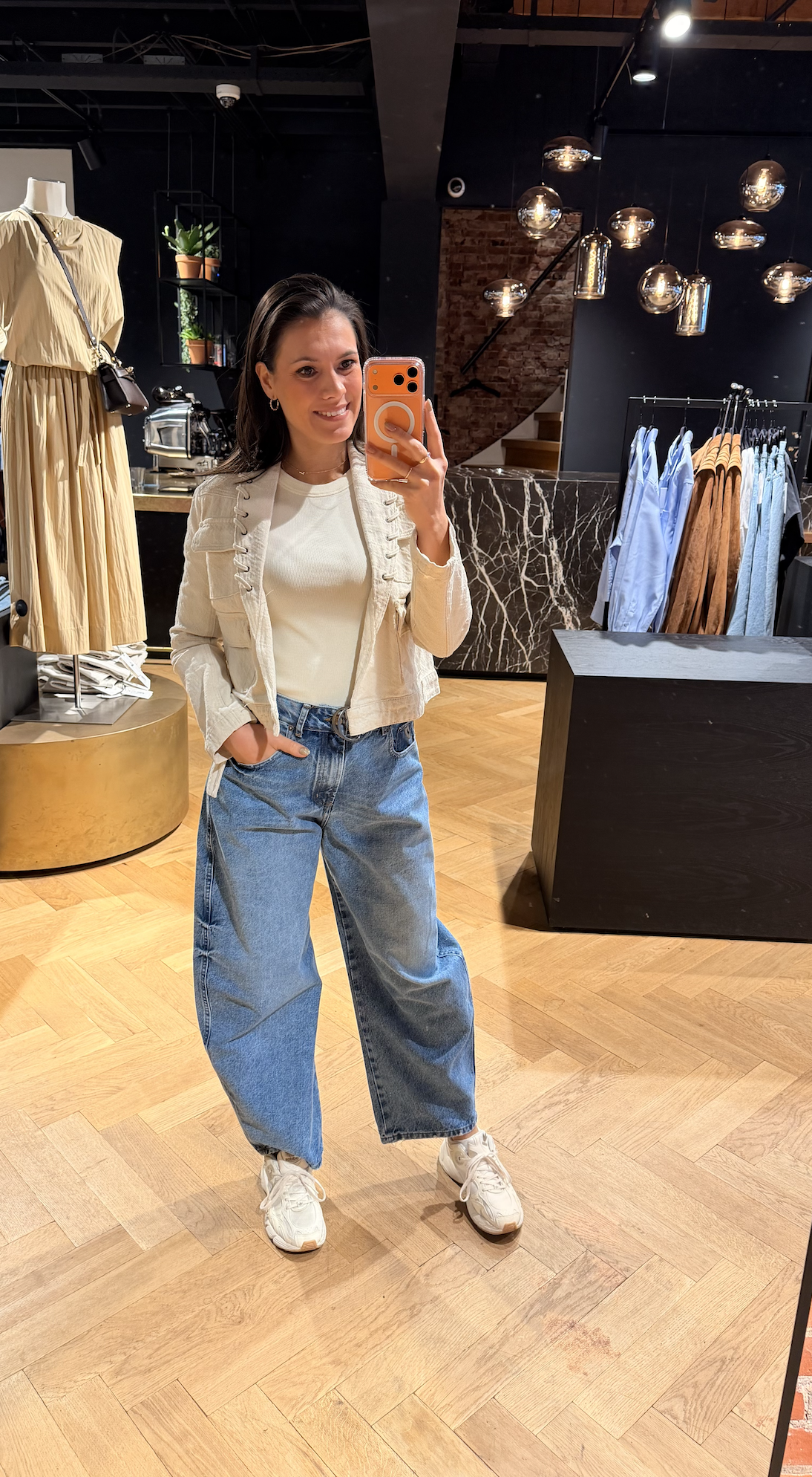 Pielle Structure Crop Jacket