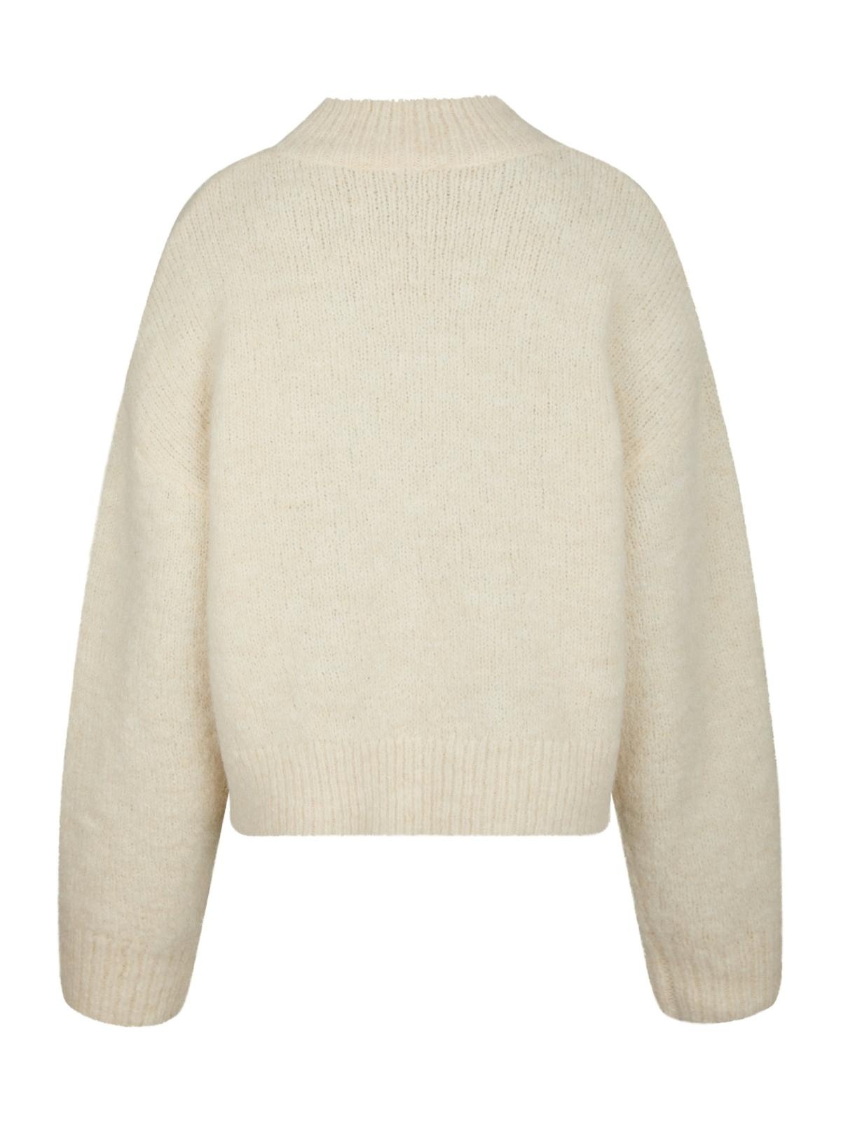 Paulina Fluffy Knit Blouse