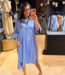 Dress chemisier oversized long