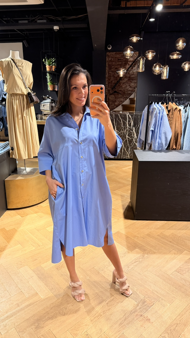 Milla Dress chemisier oversized long