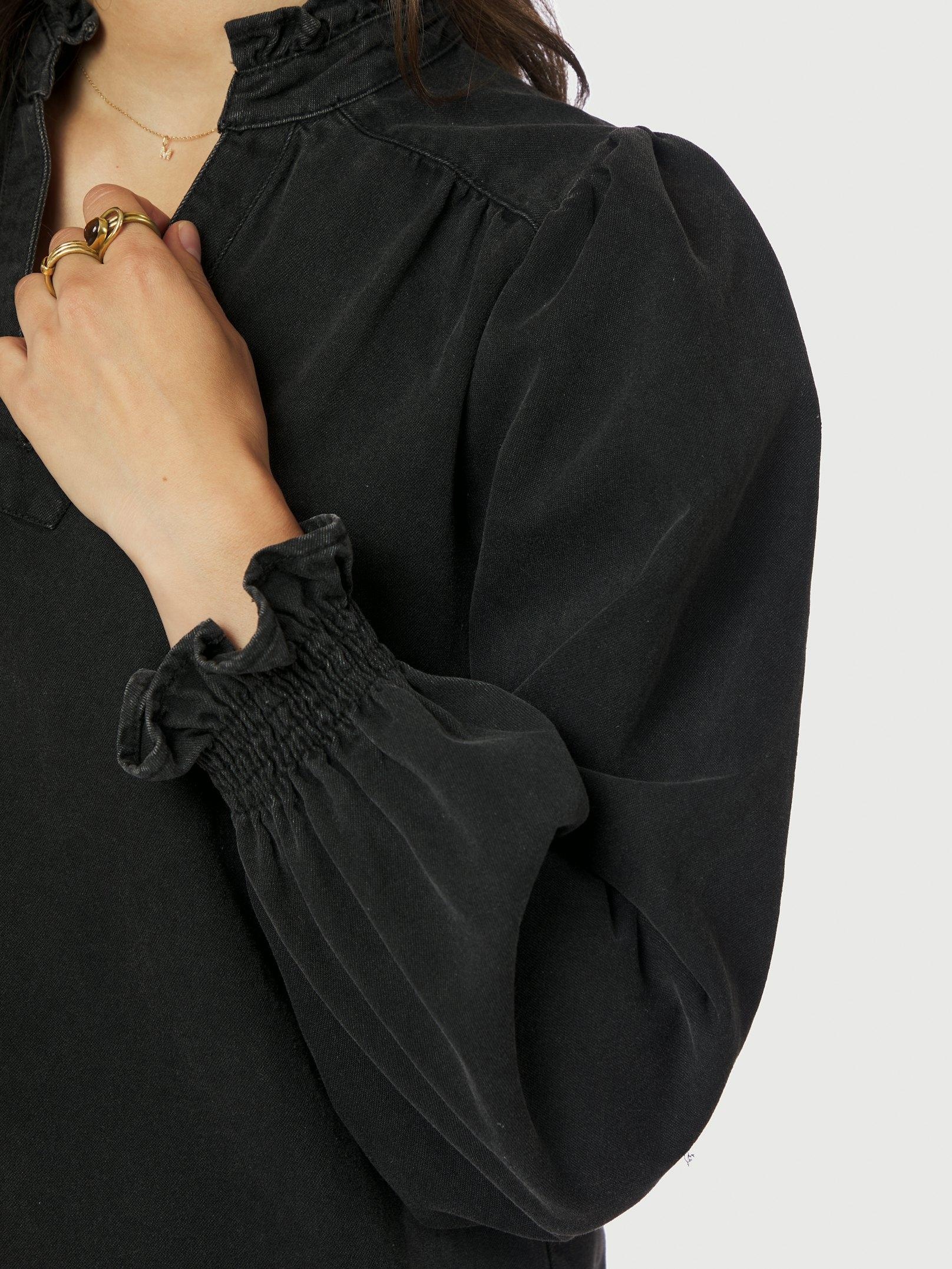 Emmeline Denim Blouse