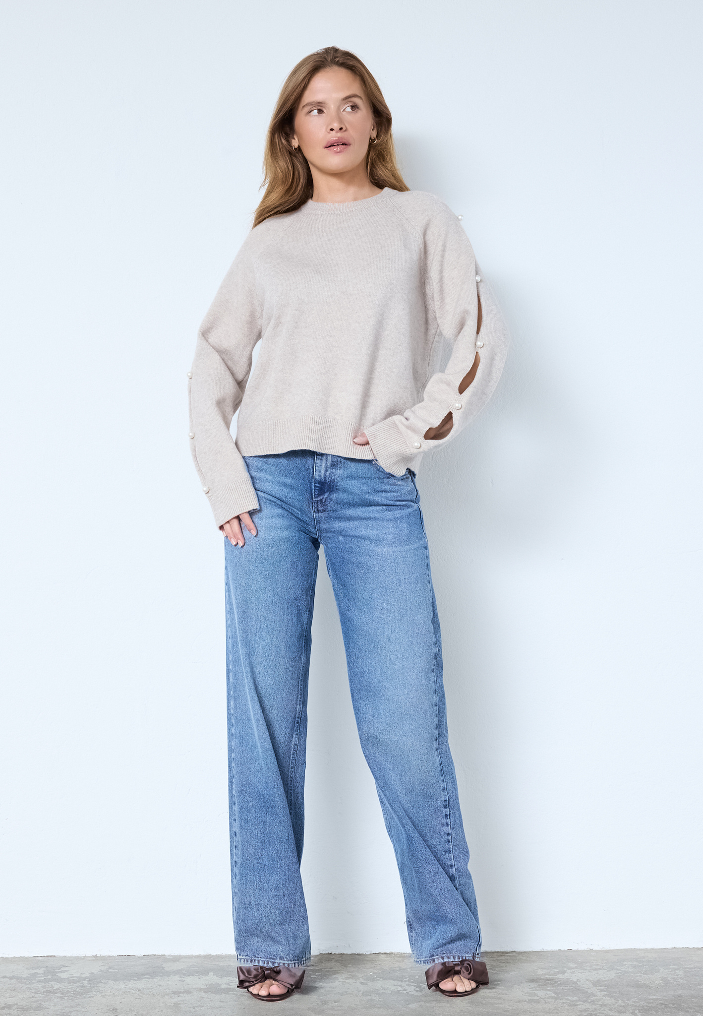 Rowan Pearl Sleeve Knit