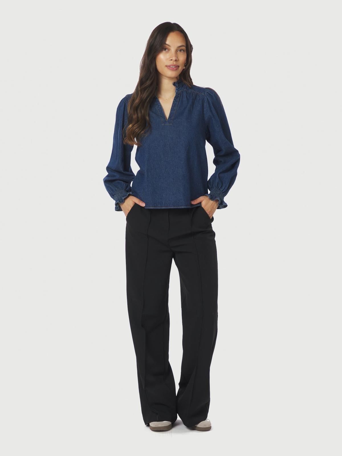 Emmeline Denim Blouse