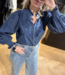 Degas Denim Blouse