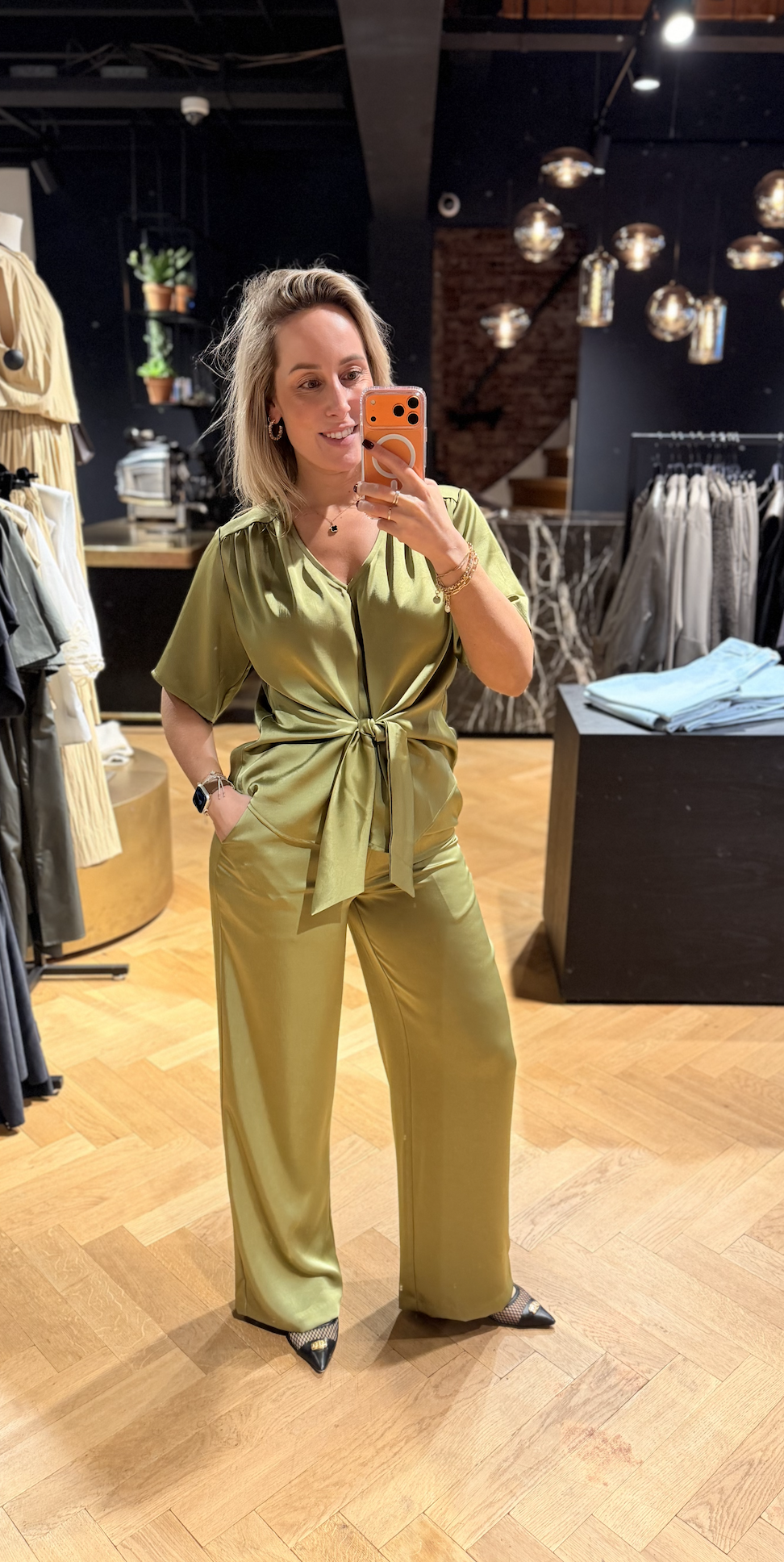 Casadia Heavy Sateen Blouse