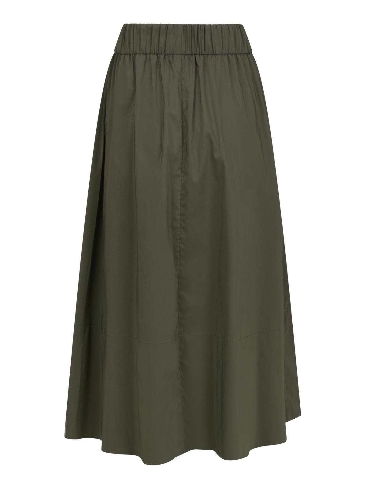 Yara Long Poplin Skirt