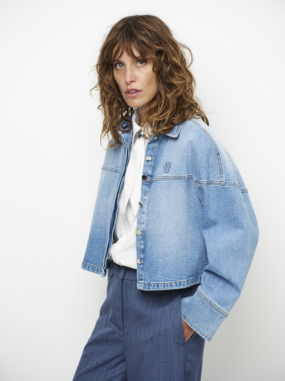 Alain pinstripe smart pants