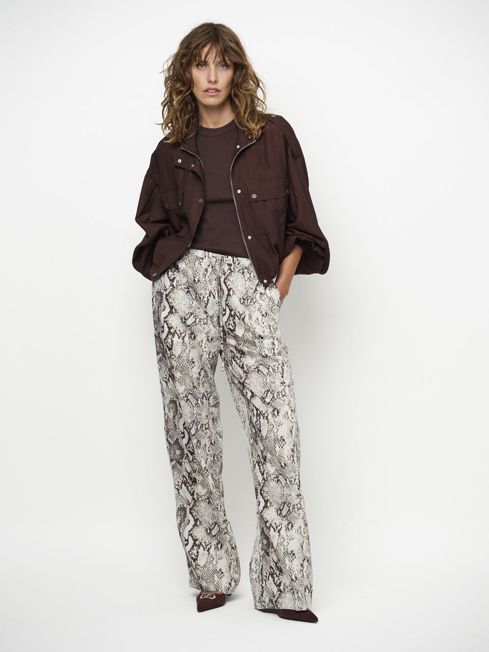 Mindy sheer cropped jacket