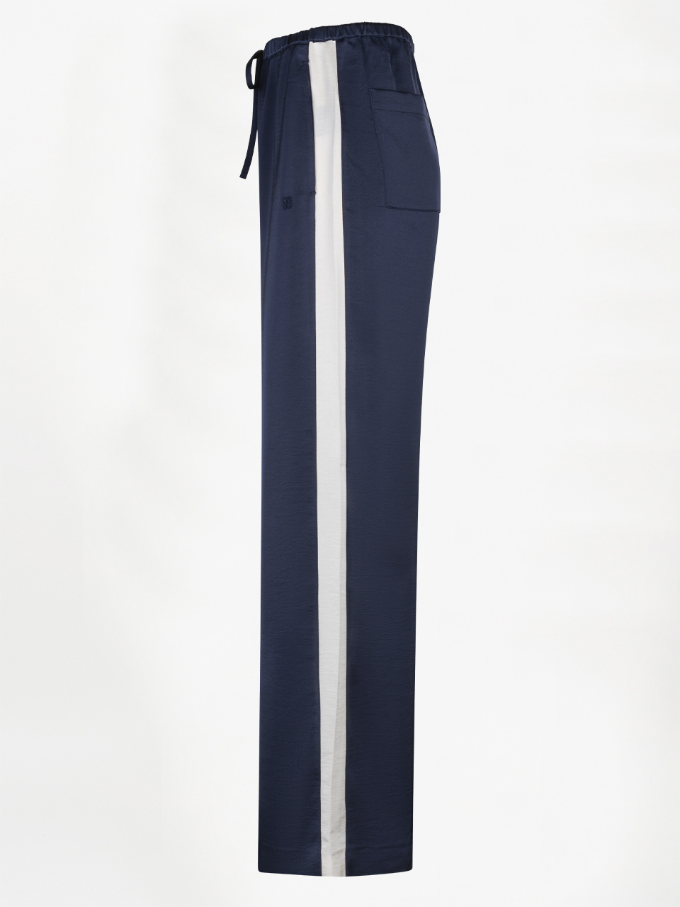 Dare striped satin pants