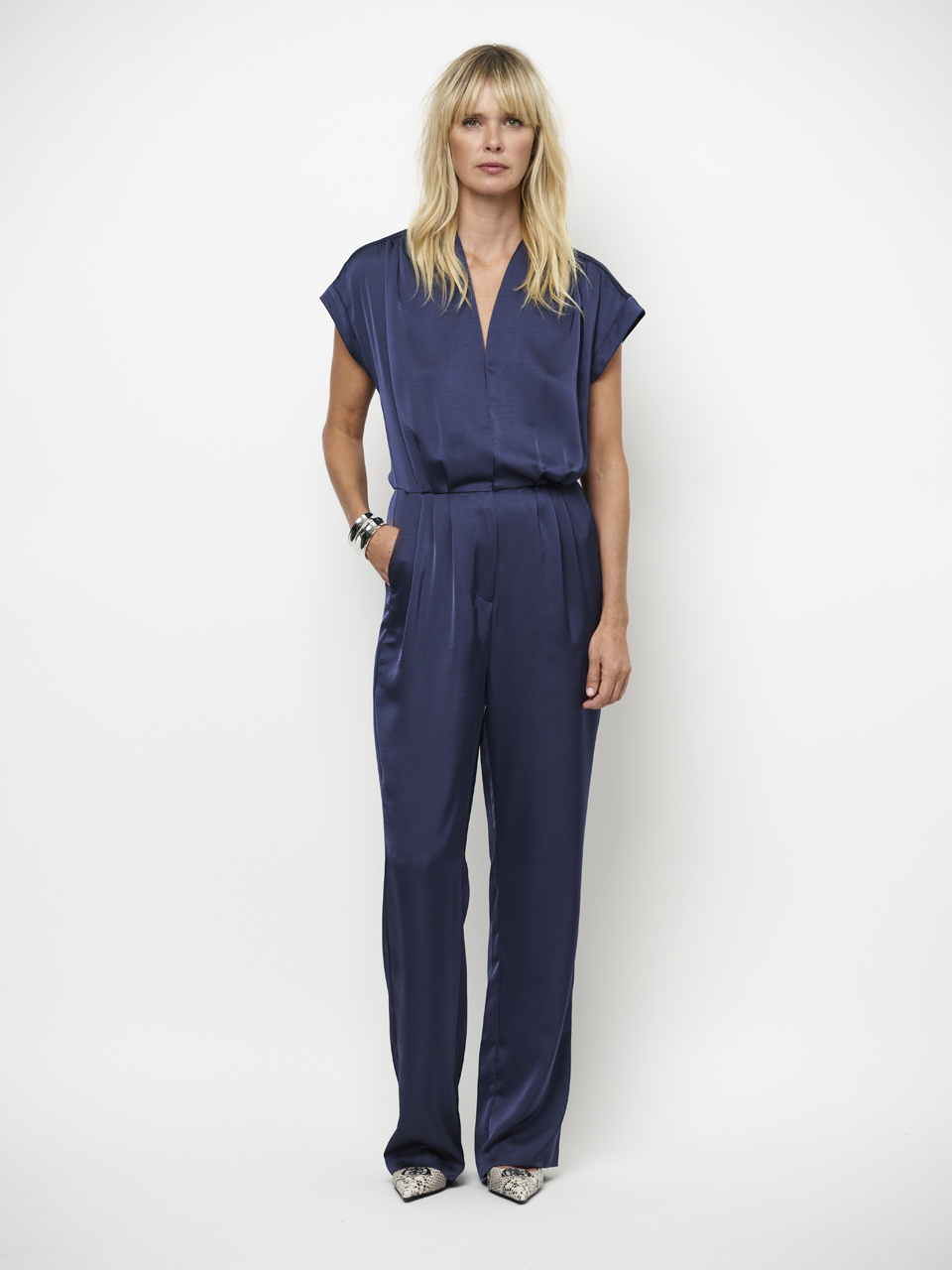 261303 Oyana satin jumpsuit