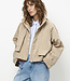 Duane cape cropped trenchcoat