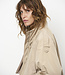 Duane cape cropped trenchcoat