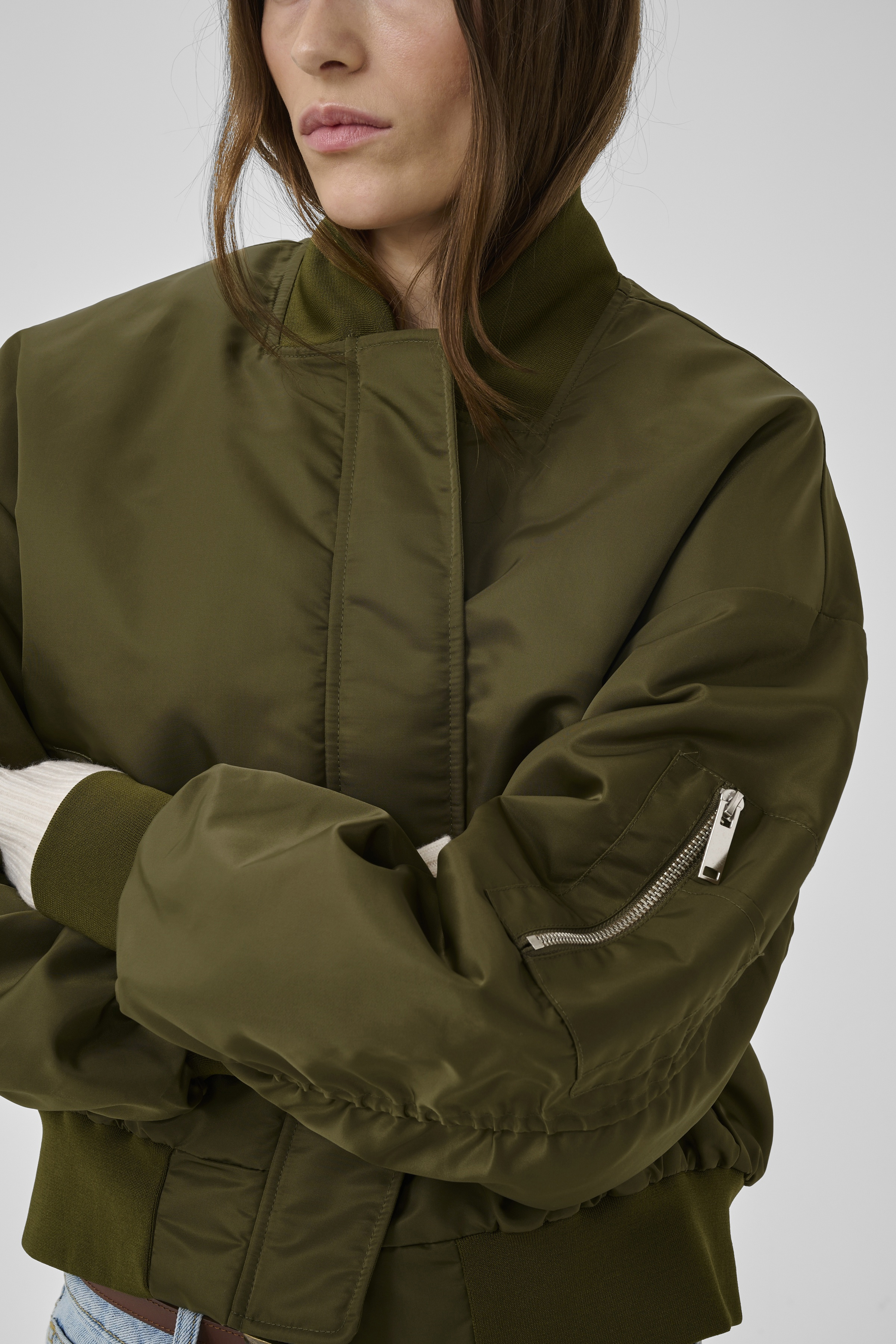 Helga Short Bomber Jacket