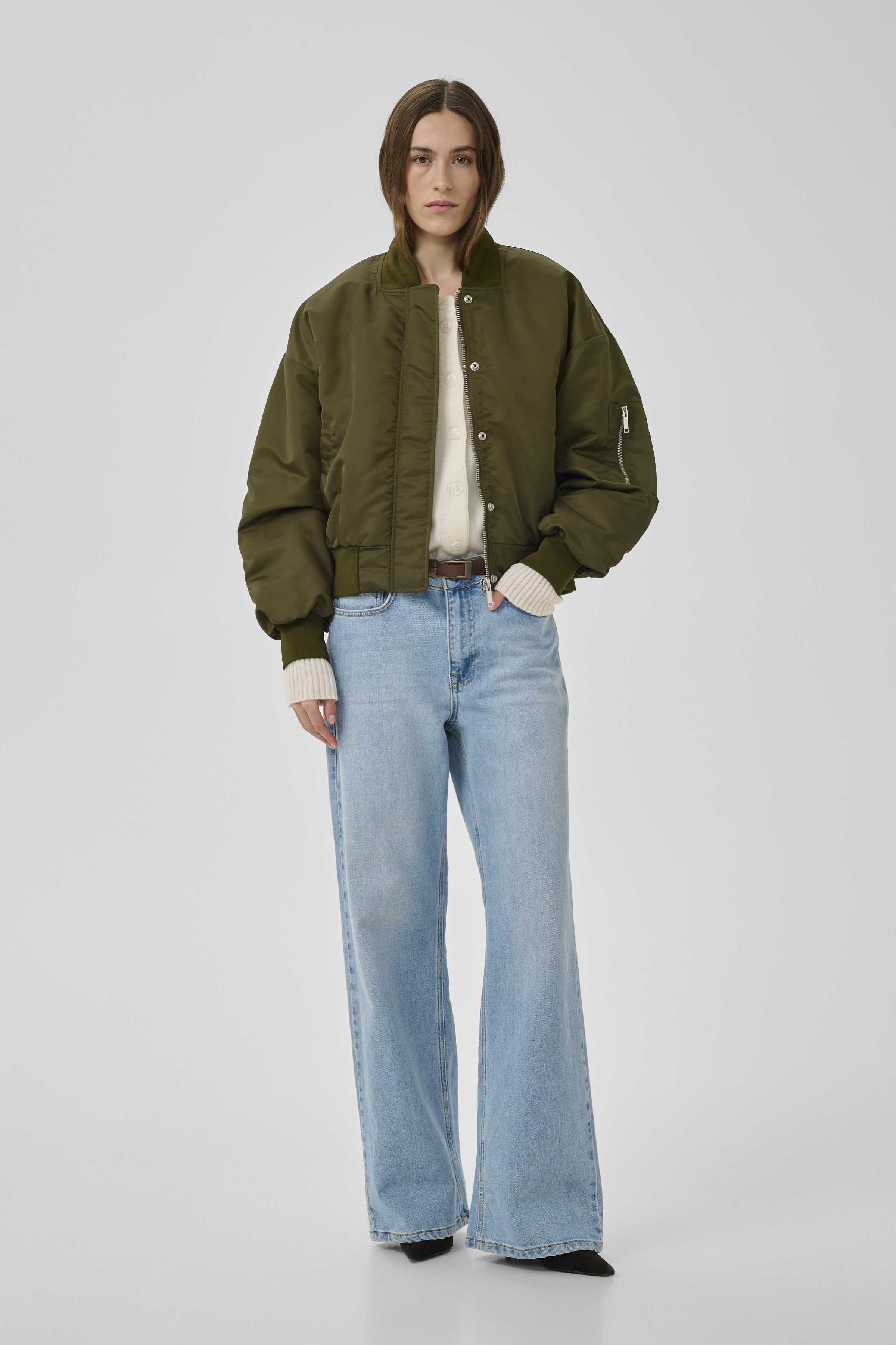 Helga Short Bomber Jacket