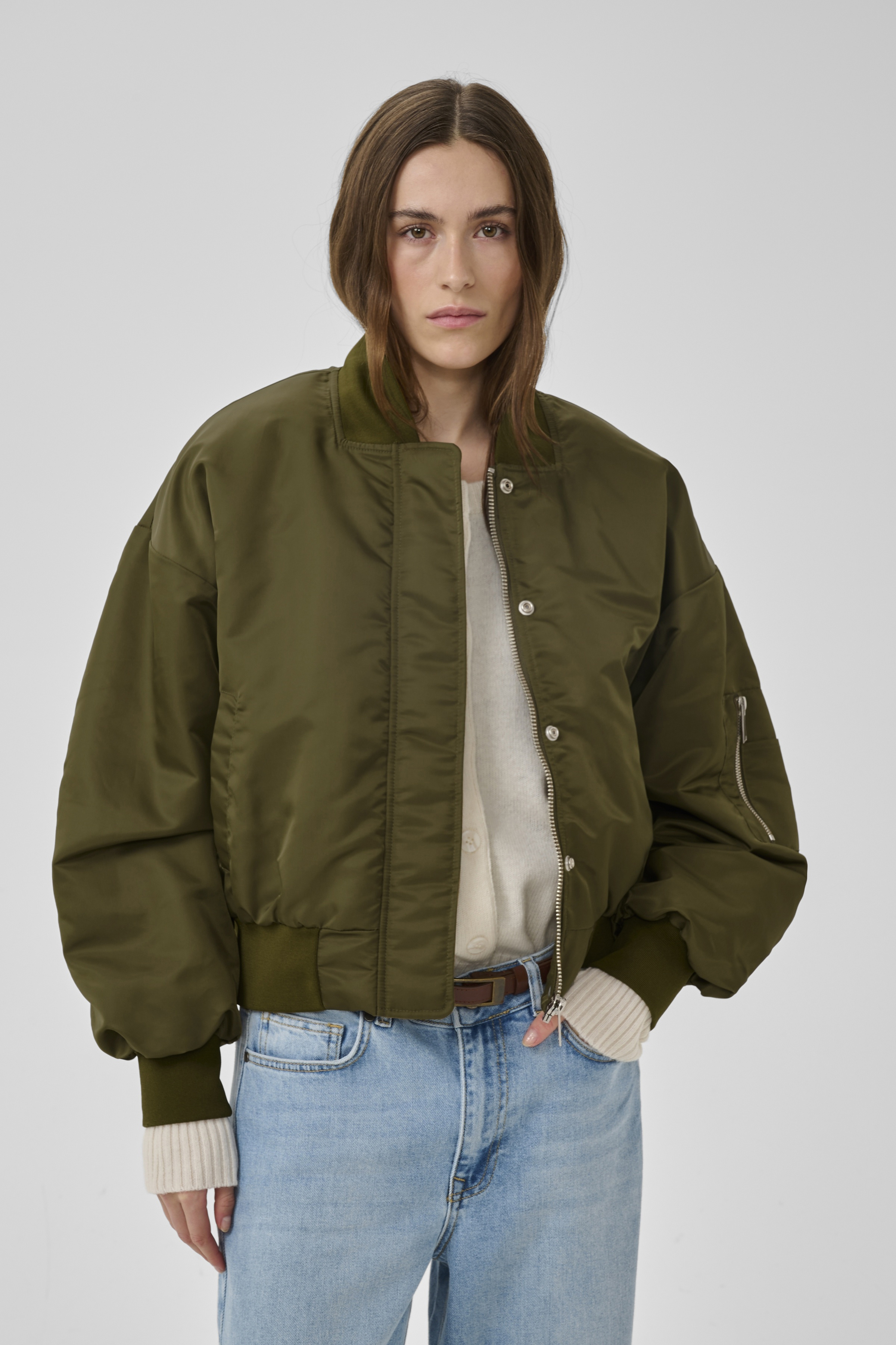 Helga Short Bomber Jacket