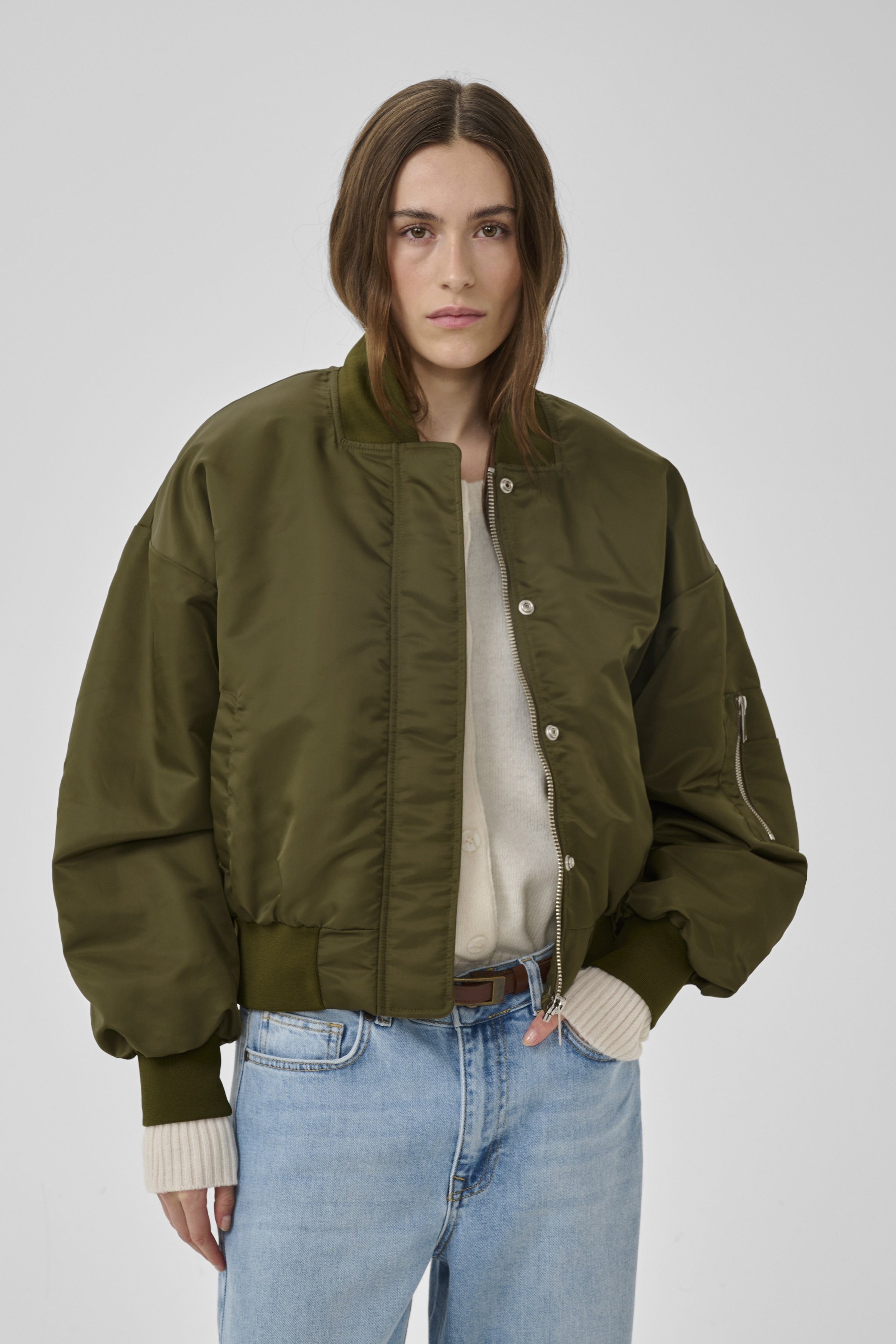 My Essential Wardrobe Helga Short Bomber Jacket