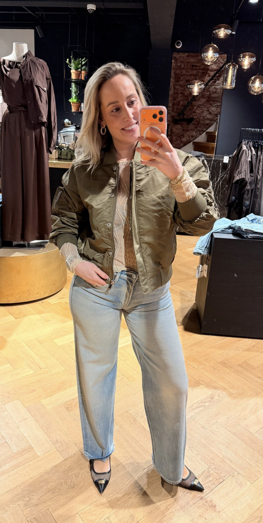 Helga Short Bomber Jacket