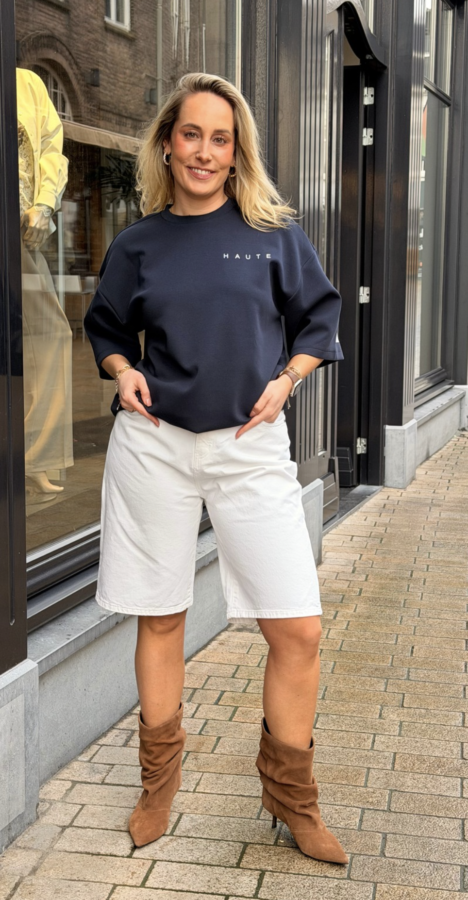 Maxi Split SS Logo Sweat