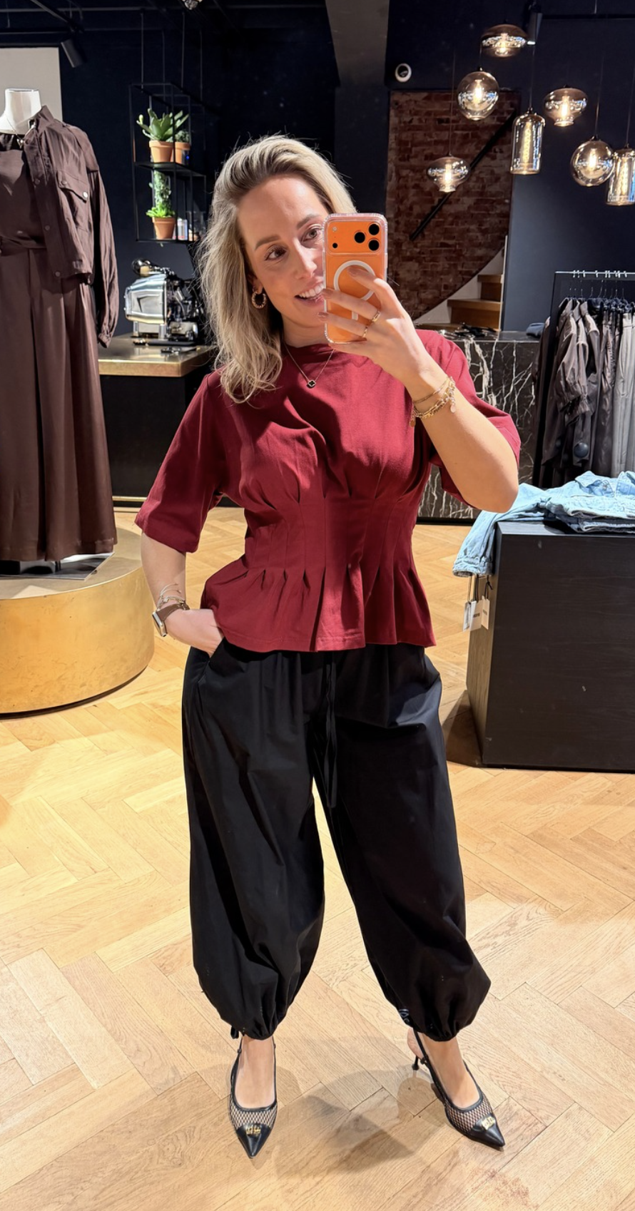 Roxane Balloon Poplin Pants