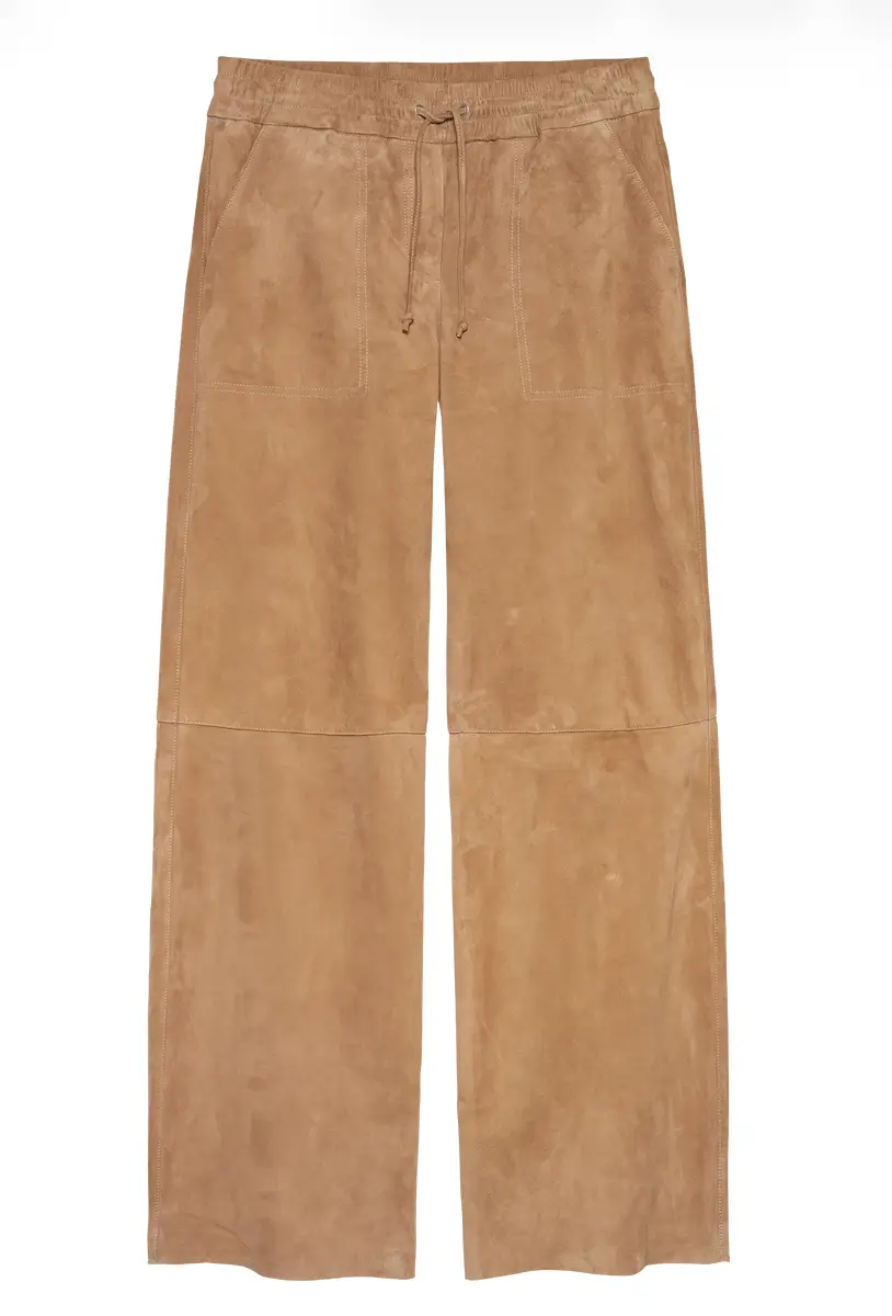 Nadia Goat Suede trousers