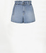 Drift belted denim shorts