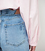 Drift belted denim shorts
